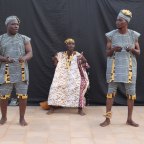 Journée mondiale du conte: Le conteur Zadok-Ange HOUNKPATIN et son équipe partagent la parole.